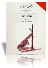 Bolero Concert Band sheet music cover